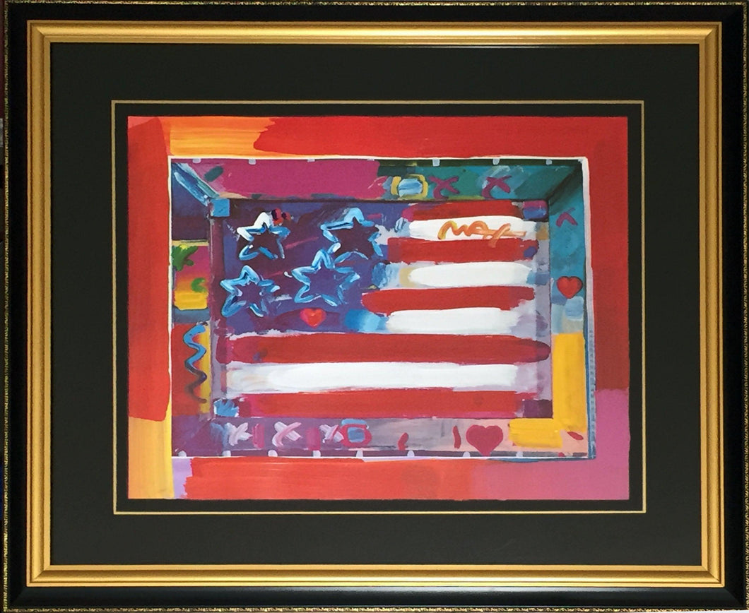 Eastern European Museum Tour Flag Acrylic | Peter Max,{{product.type}}