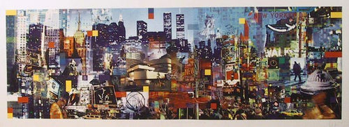 Echo, Energy, Electric NYC 3 Lithograph | Unknown Artist,{{product.type}}
