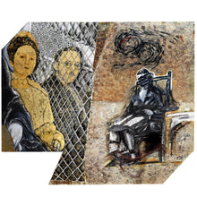 Eclipse/Portrait of Ethel and Julius Rosenberg Oil | Lee Jaffe,{{product.type}}