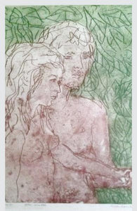 Eden Revisited Etching | Irwin Rosenhouse,{{product.type}}