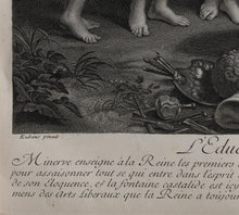 Education de la Reine Etching | Peter-Paul Rubens,{{product.type}}