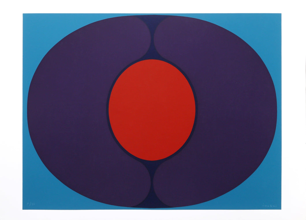 Egg 2 (Purple) Screenprint | Kyohei Inukai (aka Earle Goodenow),{{product.type}}