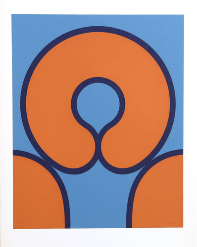 Egg (Orange) Screenprint | Kyohei Inukai (aka Earle Goodenow),{{product.type}}
