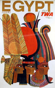Egypt - Fly TWA Poster | David Klein,{{product.type}}