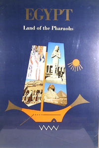 Egypt - Land of the Pharaohs Poster | Travel Poster,{{product.type}}