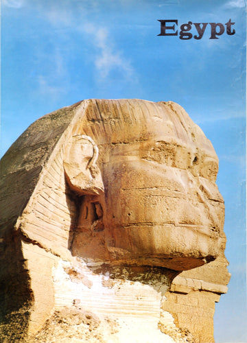 Egypt - Sphinx Poster | Travel Poster,{{product.type}}