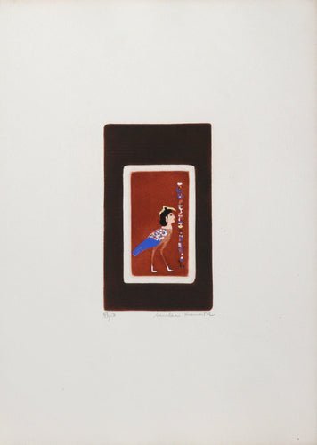 Egyptian Theme 2 Etching | Mireille Kramer,{{product.type}}