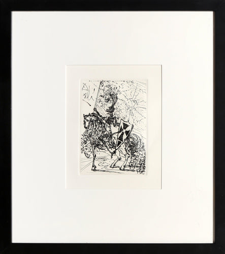 El Cid Etching | Salvador Dalí,{{product.type}}