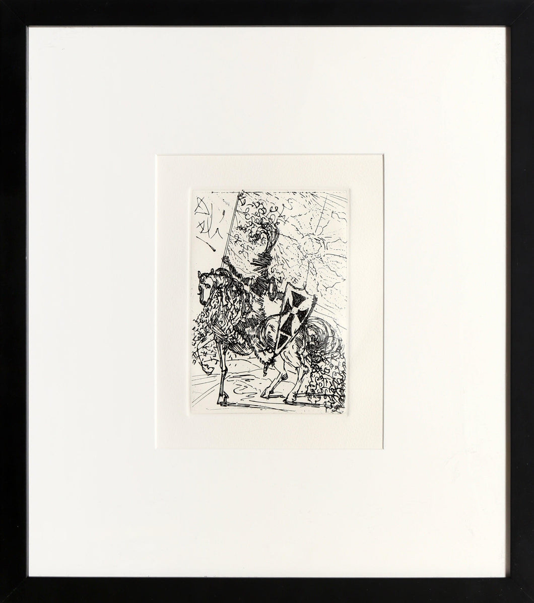 El Cid Etching | Salvador Dalí,{{product.type}}