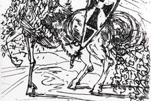 El Cid Etching | Salvador Dalí,{{product.type}}