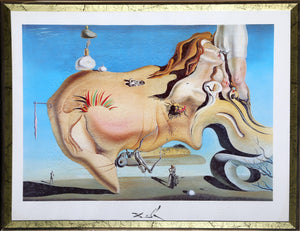 El Gran Masturbador Poster | Salvador Dalí,{{product.type}}