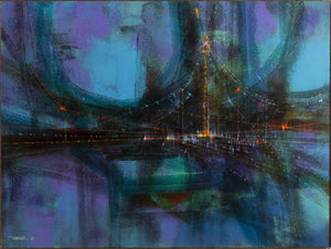 El Puente (Variation) Oil | Leonardo Nierman,{{product.type}}