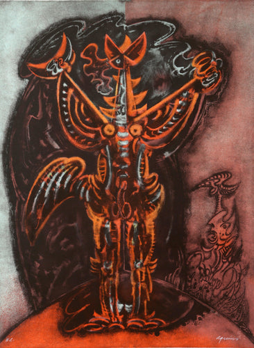 El Tenor Lithograph | Edmundo Aquino,{{product.type}}