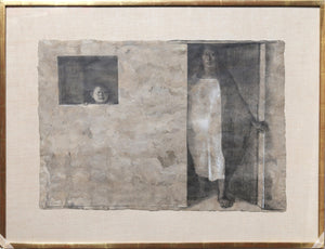 El Umbral (The Threshold) Lithograph | Francisco Zuniga,{{product.type}}