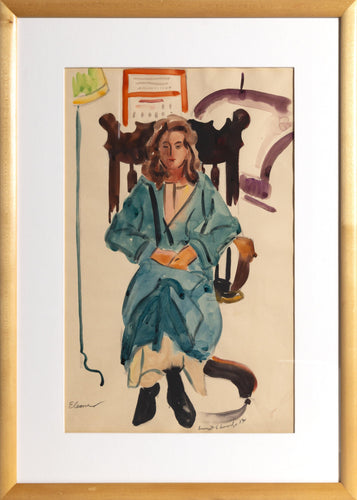 Eleanor Watercolor | Emmet Edwards,{{product.type}}