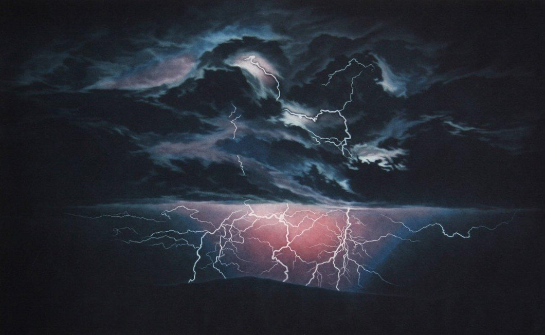 Electric Storm Etching | Susan Jameson,{{product.type}}