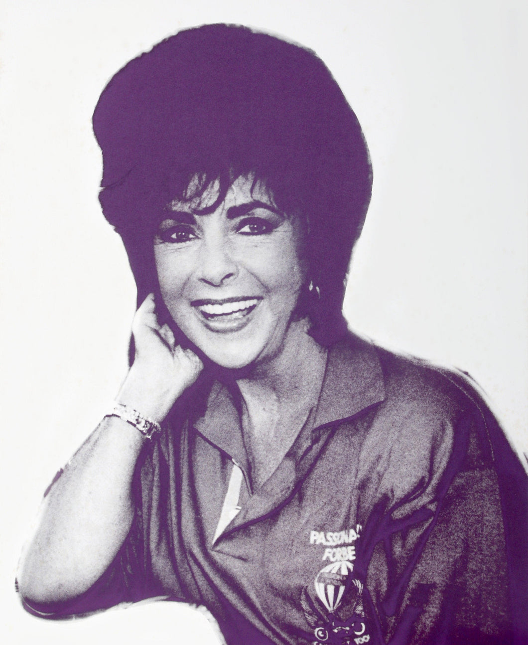 Elizabeth Taylor from the Icons Portfolio Screenprint | Christopher Makos,{{product.type}}