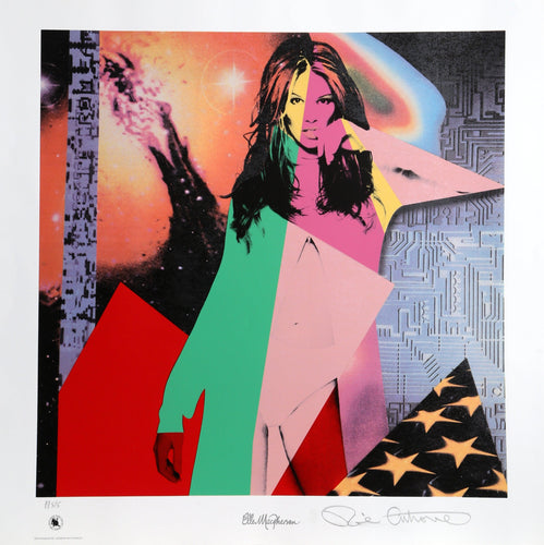 Elle McPherson screenprint | Ronnie Cutrone,{{product.type}}
