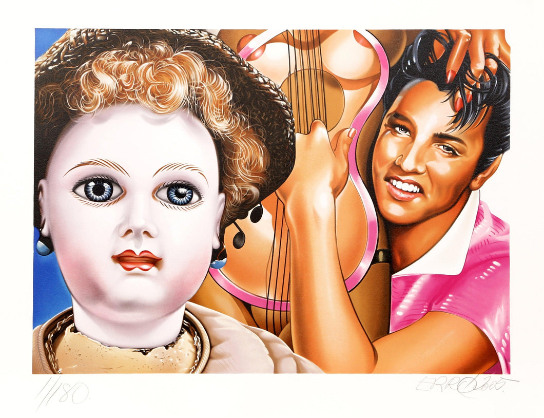 Elvis Lithograph | Erró,{{product.type}}
