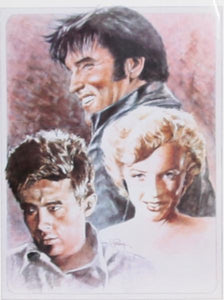 Elvis Marilyn James Poster | Robert Stephen Simon,{{product.type}}