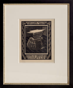 Emblemata, Anvil Woodcut | M.C. (Maurits Cornelis) Escher,{{product.type}}