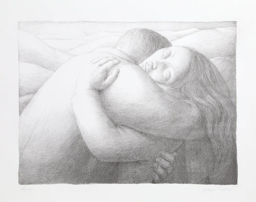 Embrace Lithograph | George Tooker,{{product.type}}