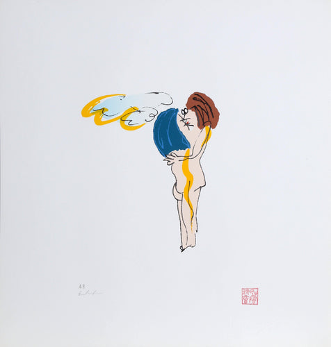 Embrace lithograph | John Lennon,{{product.type}}