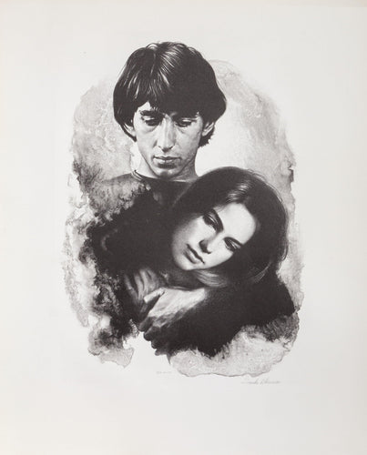 Embrace lithograph | Sandu Liberman,{{product.type}}