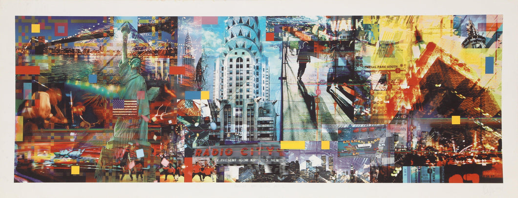 Empire of Signs NY 2 Lithograph | Unknown Artist,{{product.type}}