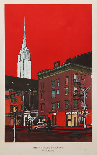 Empire State Building Poster | Burhan Dogançay,{{product.type}}