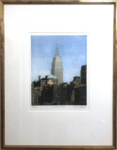 Empire State II Etching | Katherine E. Gallagher,{{product.type}}