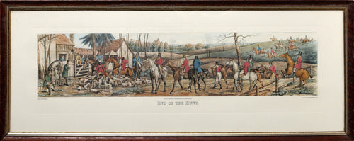 End of the Hunt Aquatint | Henry Thomas Alken,{{product.type}}