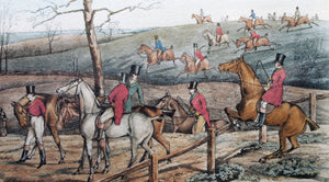End of the Hunt Aquatint | Henry Thomas Alken,{{product.type}}