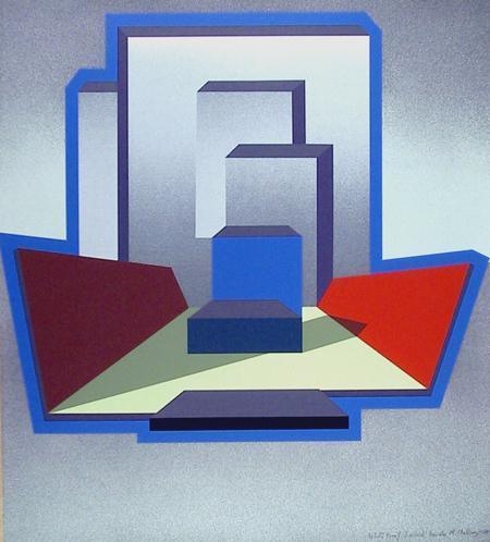 Ends and Bends Screenprint | Michael Challenger,{{product.type}}