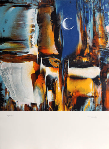 Energía Cosmica 2 (Cosmic Energy 2) Lithograph | Leonardo Nierman,{{product.type}}