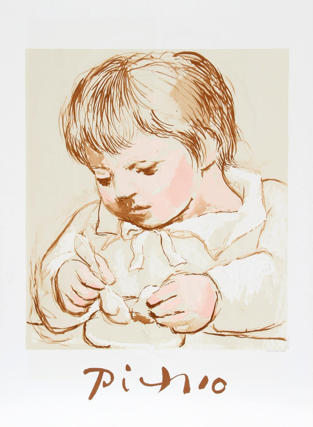 Enfant Deieunant Lithograph | Pablo Picasso,{{product.type}}