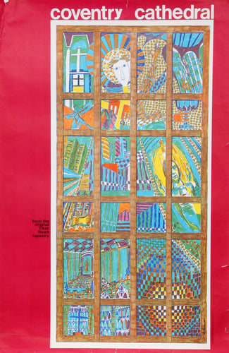 England - Coventry Cathedral Poster | Travel Poster,{{product.type}}