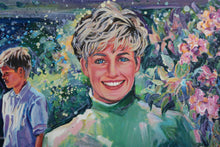 English Rose (Princess Diana) Screenprint | Rebecca Hardin,{{product.type}}