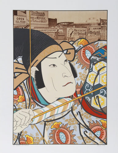 Ensaburo (After Kunishige) Screenprint | Michael Knigin,{{product.type}}