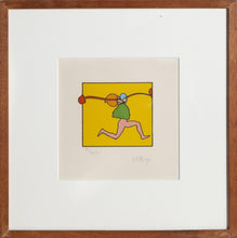 Entering Yellow lithograph | Peter Max,{{product.type}}