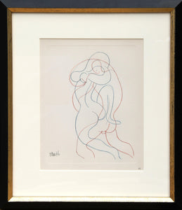 Entwined Nudes, Plate 10 Etching | Pablo Picasso,{{product.type}}