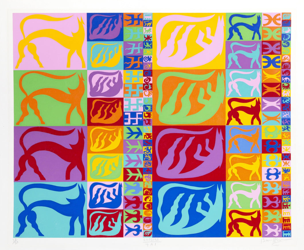 Erosore 4 to 1 screenprint | Brian McKinney,{{product.type}}