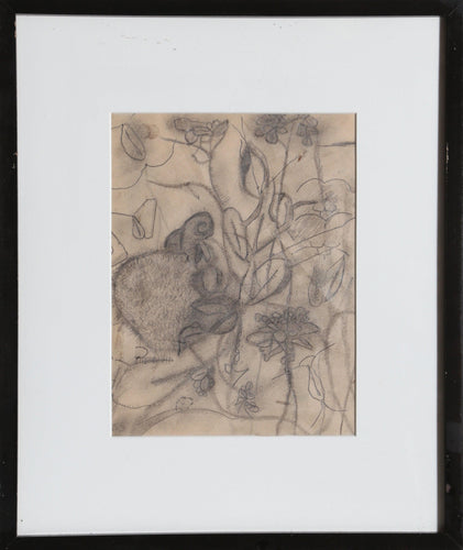 Erotic Flower Garden Pencil | Unknown Artist,{{product.type}}