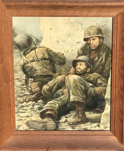 Escape from Taejon (Army) Oil | Harry Schaare,{{product.type}}