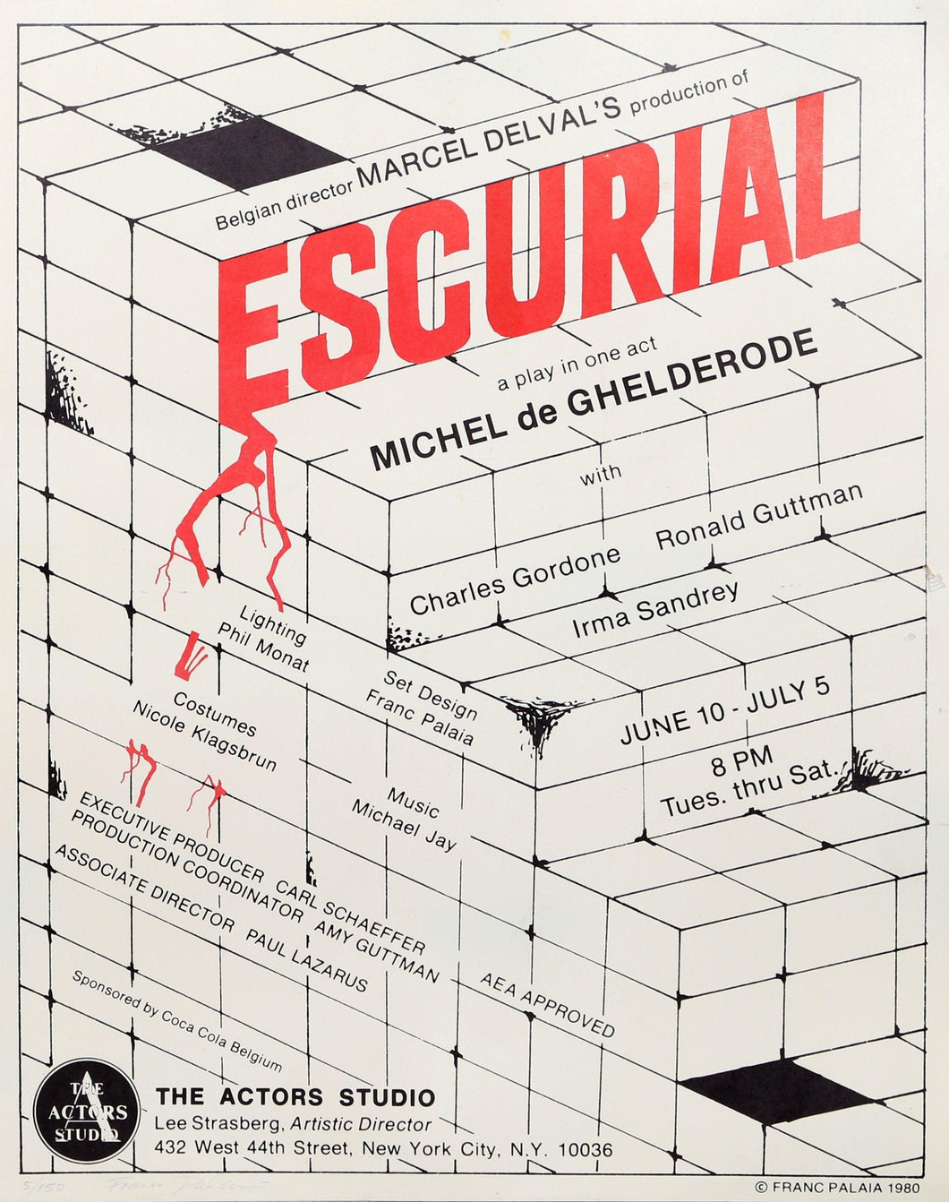Escurial Poster | Franc Palaia,{{product.type}}