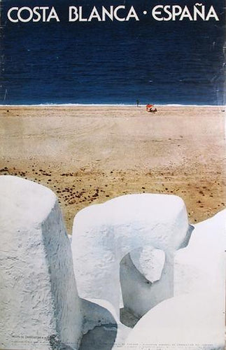 Espana: Costa Blanca Poster | Travel Poster,{{product.type}}
