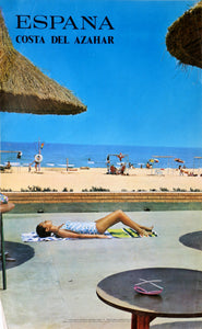 Espana - Costa Del Azahar Poster | Travel Poster,{{product.type}}