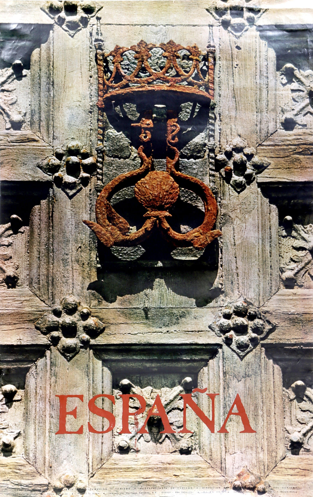 Espana - Door Knocker Poster | Travel Poster,{{product.type}}