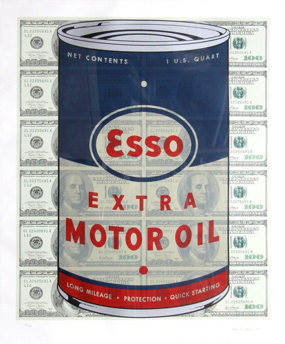 Esso Oil Can Screenprint | Steven Gagnon,{{product.type}}