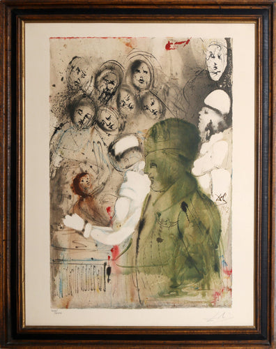 Eternal Circumcision from Aliyah Series Lithograph | Salvador Dalí,{{product.type}}